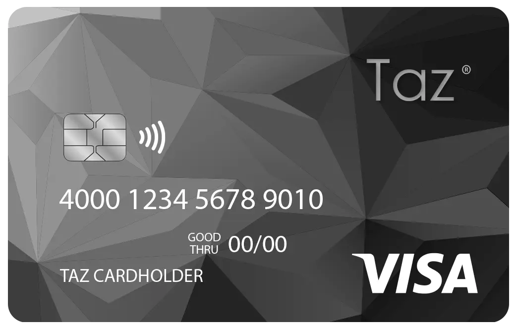 taz credit card login